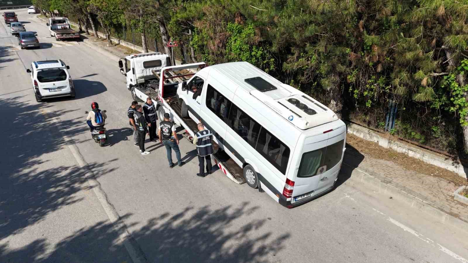 Ulaşım araçlarına sıkı denetim
