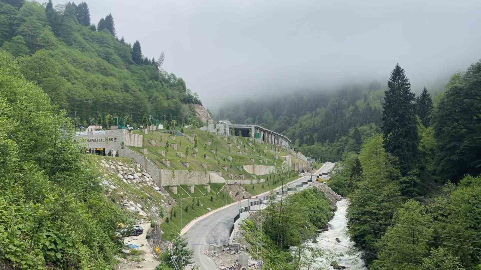 Ayder’in çevreci otoparkı hizmete girdi
