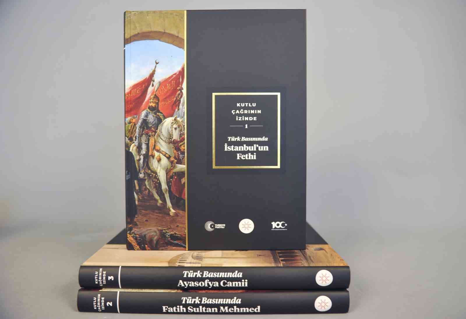 Cumhurbaşkanlığı İletişim Başkanlığından İstanbul’un fethinin 571. yıl dönümüne özel 3 ciltlik eser
