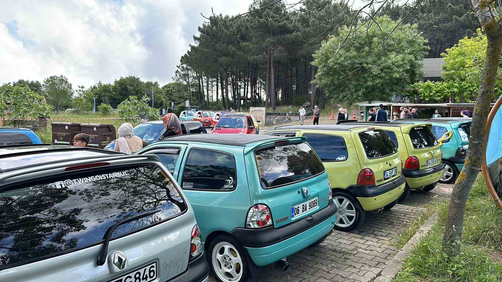 156 Twingo araç Kavacık’ta buluştu
