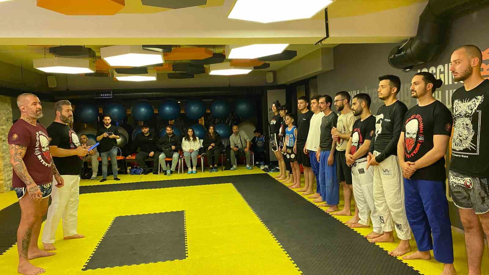 (ÖZEL) MMA’ın ‘Ronaldo’su’ Eskişehir’de genç sporculara eğitim verdi
