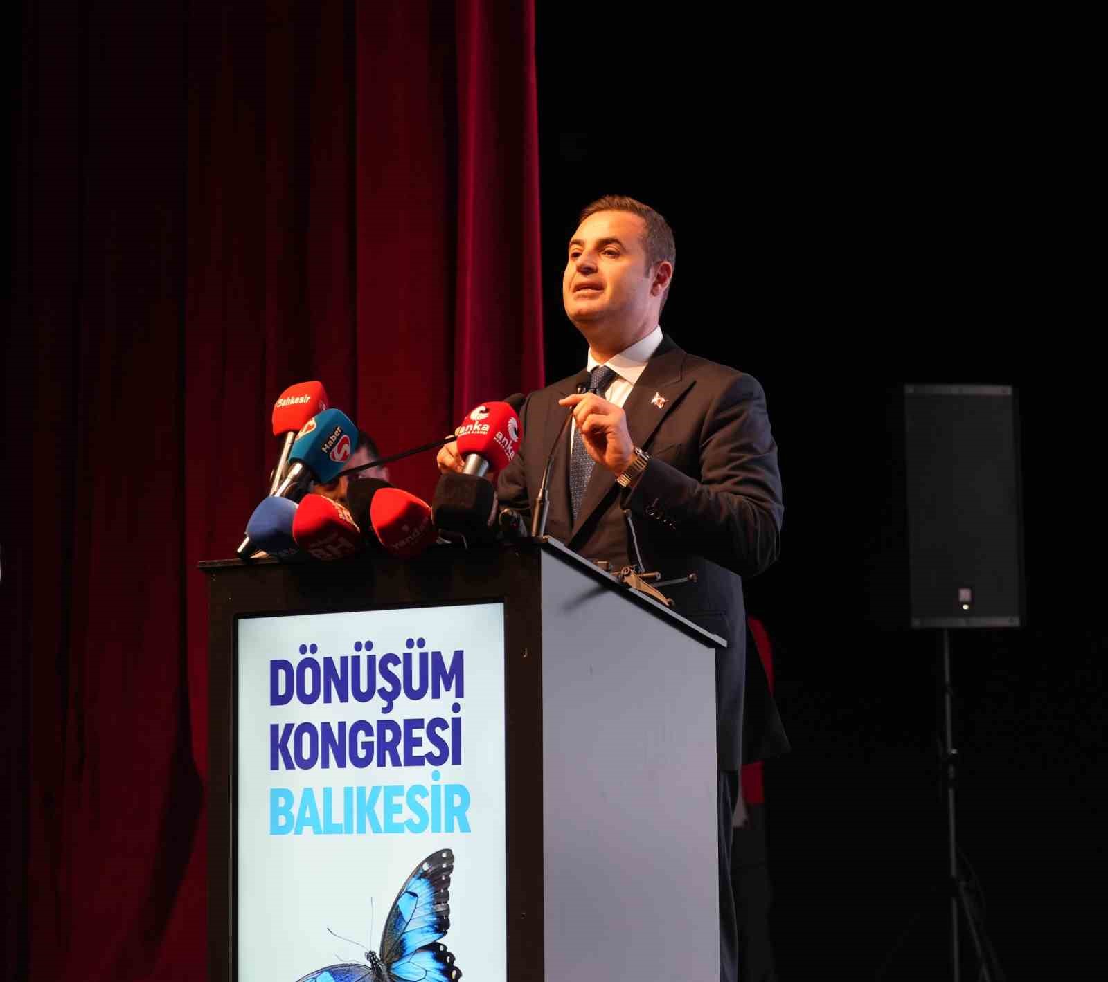 Balıkesir Dönüşüm Kongresi başladı
