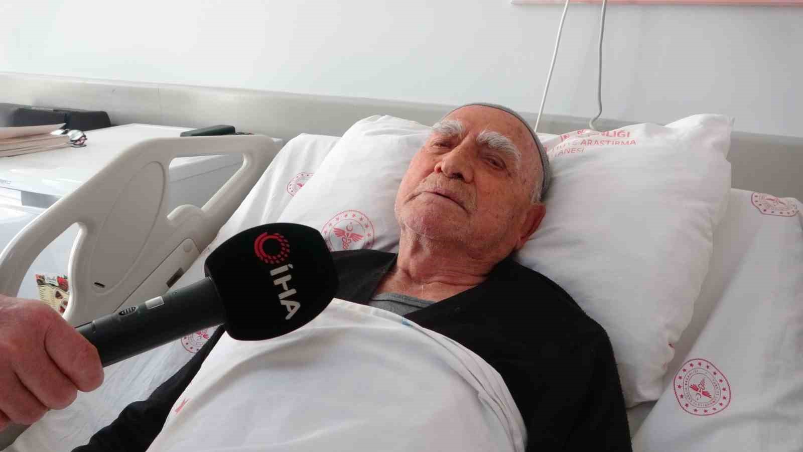 94 yaşında kanseri yenerek taburcu oldu
