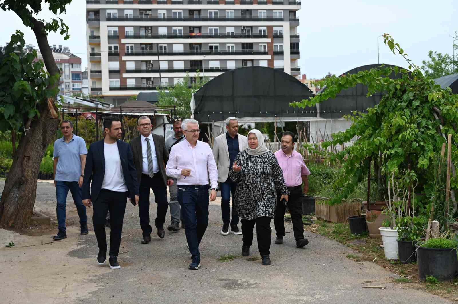 Başkan Vekili Altekin, belediye tesislerini inceledi
