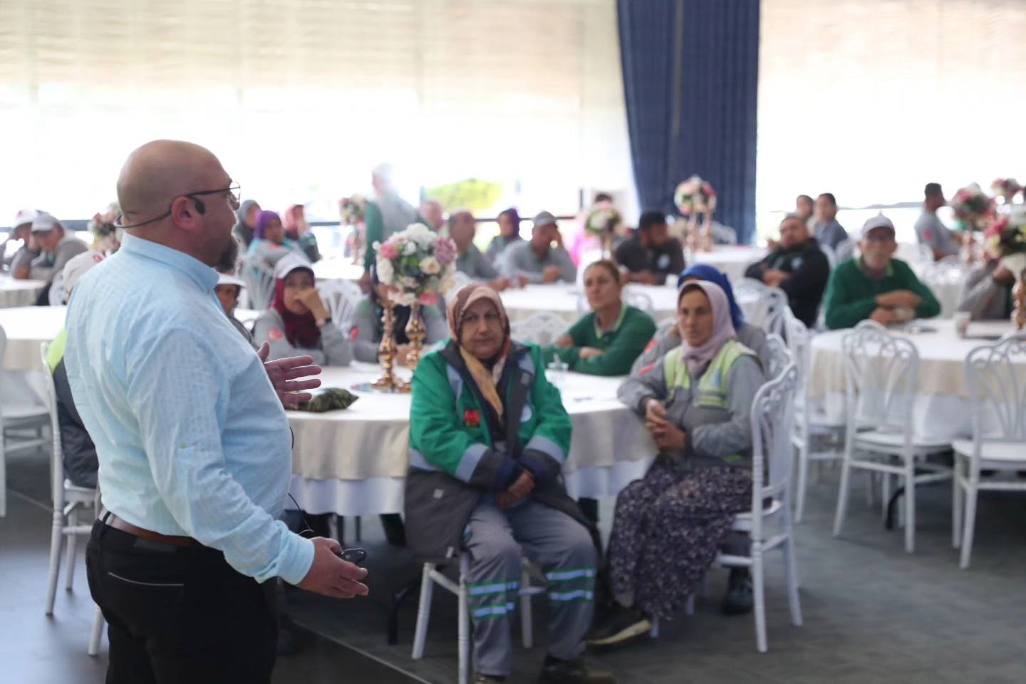 Merkezefendi Belediyesi personeline İş Sağlığı ve Güvenliği eğitimi verildi
