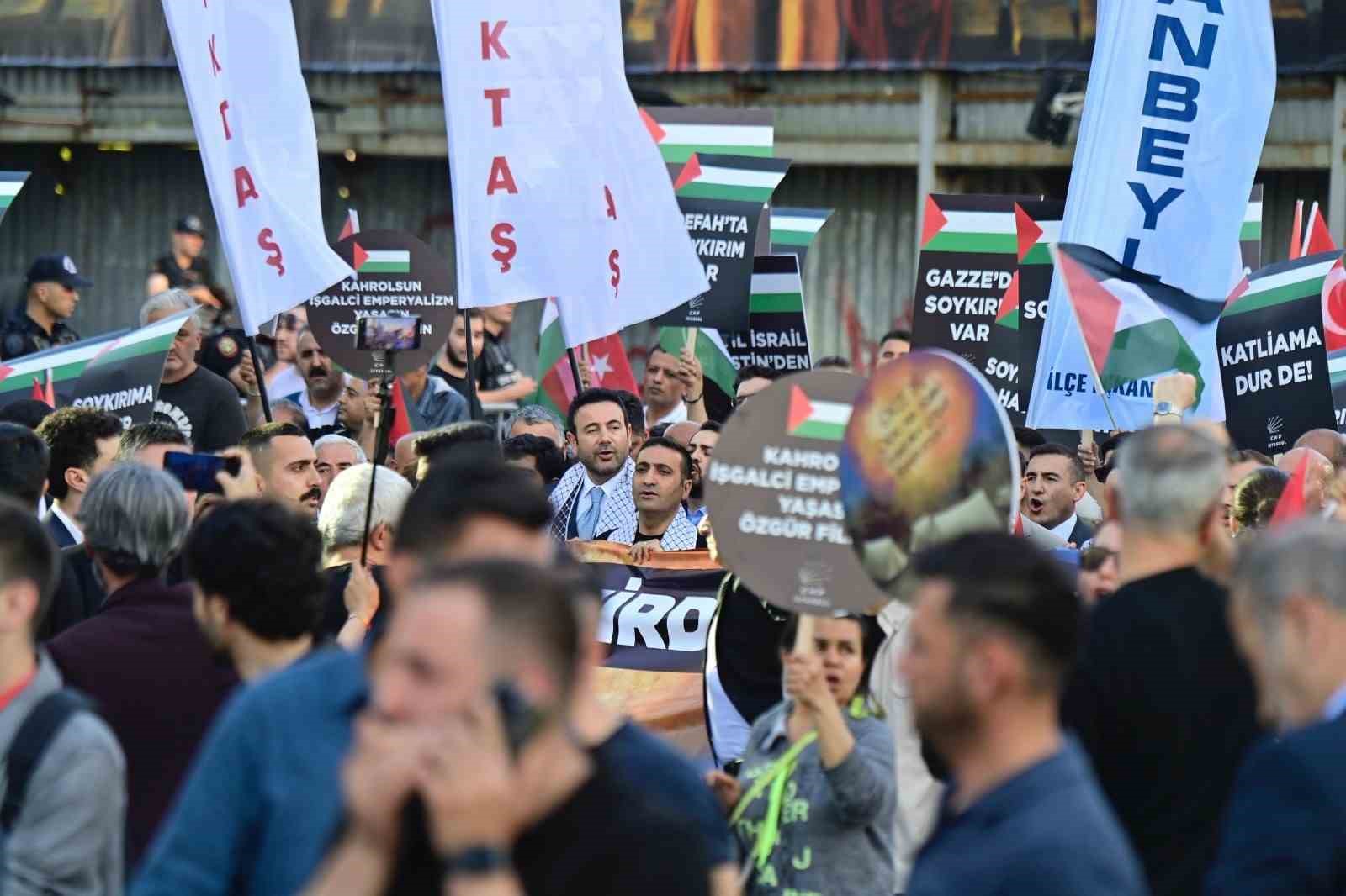 Beyoğlu Belediye Başkanı Güney’den Filistin paylaşımı
