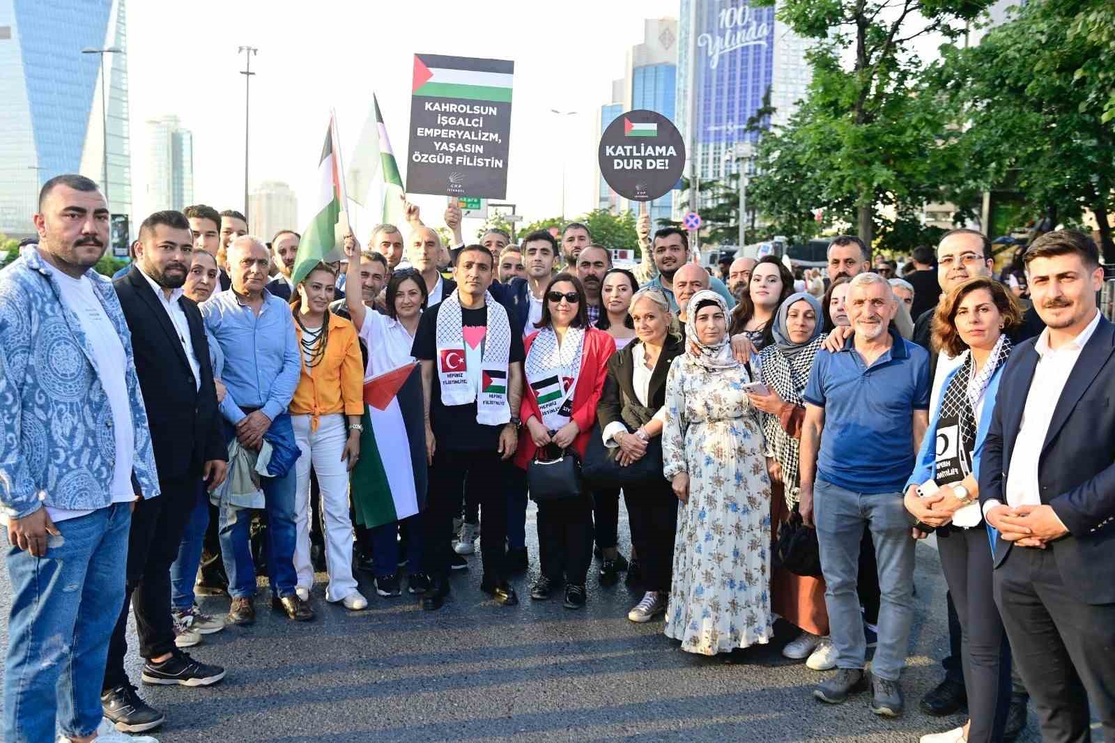 Beyoğlu Belediye Başkanı Güney’den Filistin paylaşımı
