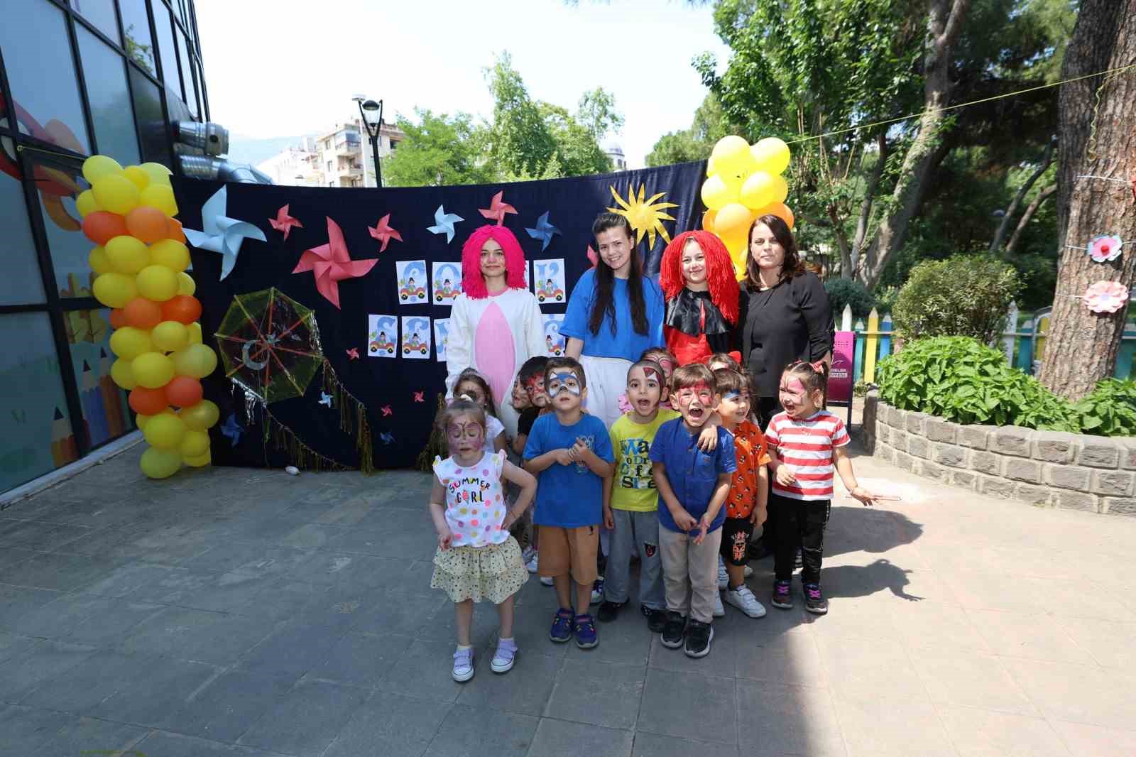 Şehzadeler Belediyesi Fatih Kreşi’nde çocuk şenliği coşkusu
