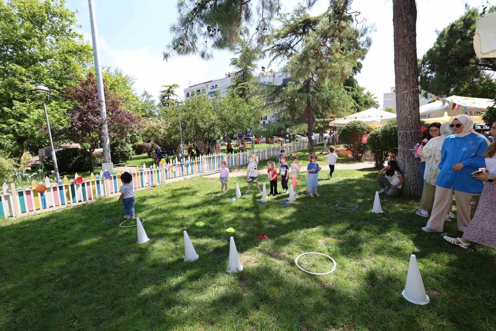 Şehzadeler Belediyesi Fatih Kreşi’nde çocuk şenliği coşkusu
