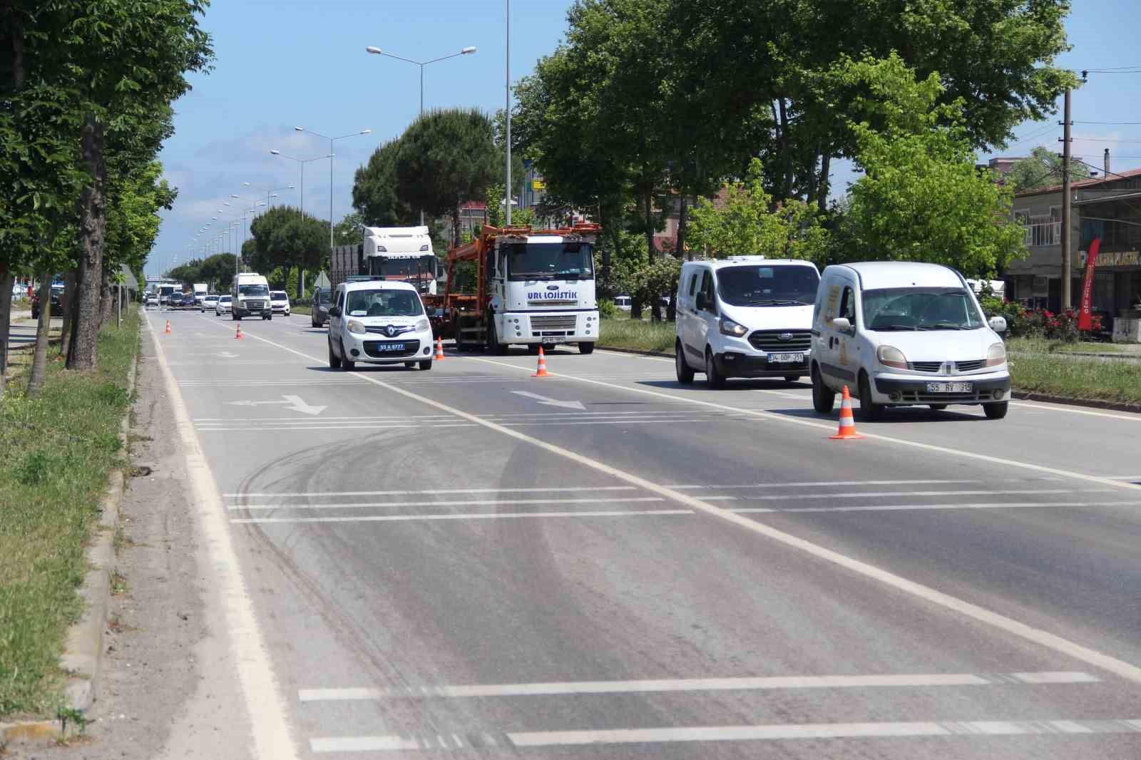 Yola dökülen balık yağı kazaya yol açtı: 1 yaralı
