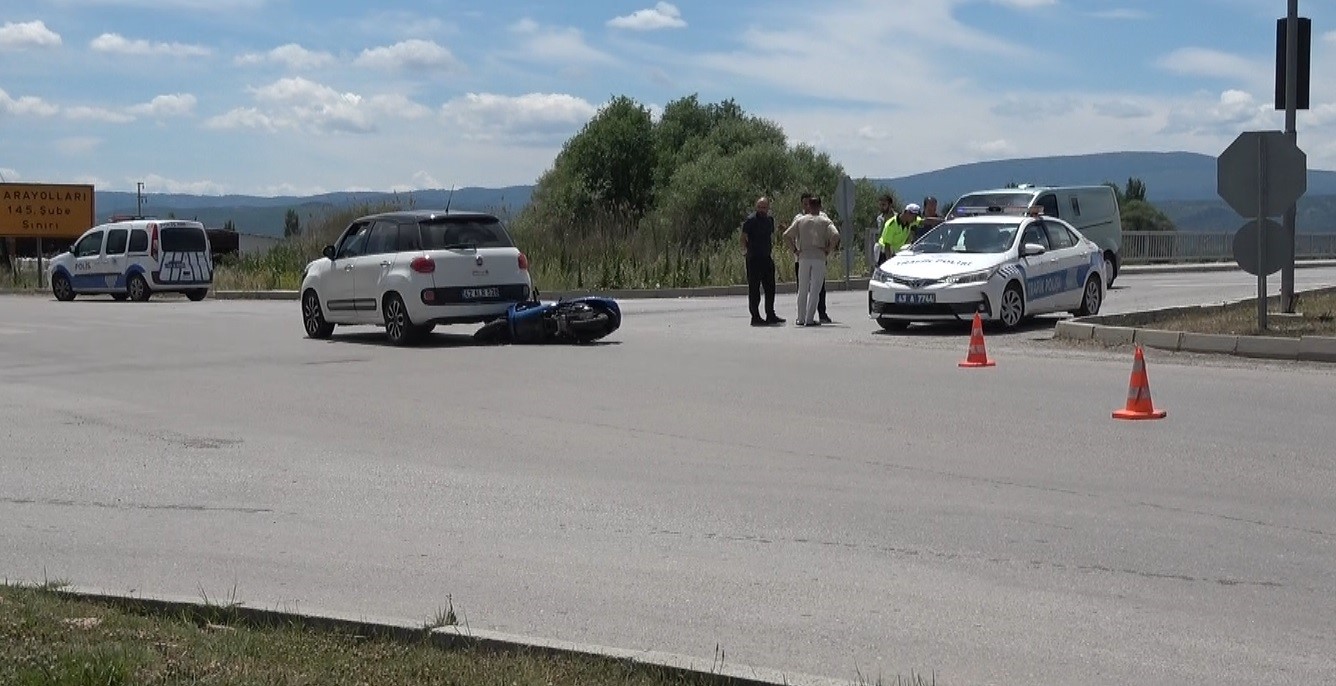 Tavşanlı’da trafik kazası: 1 yaralı
