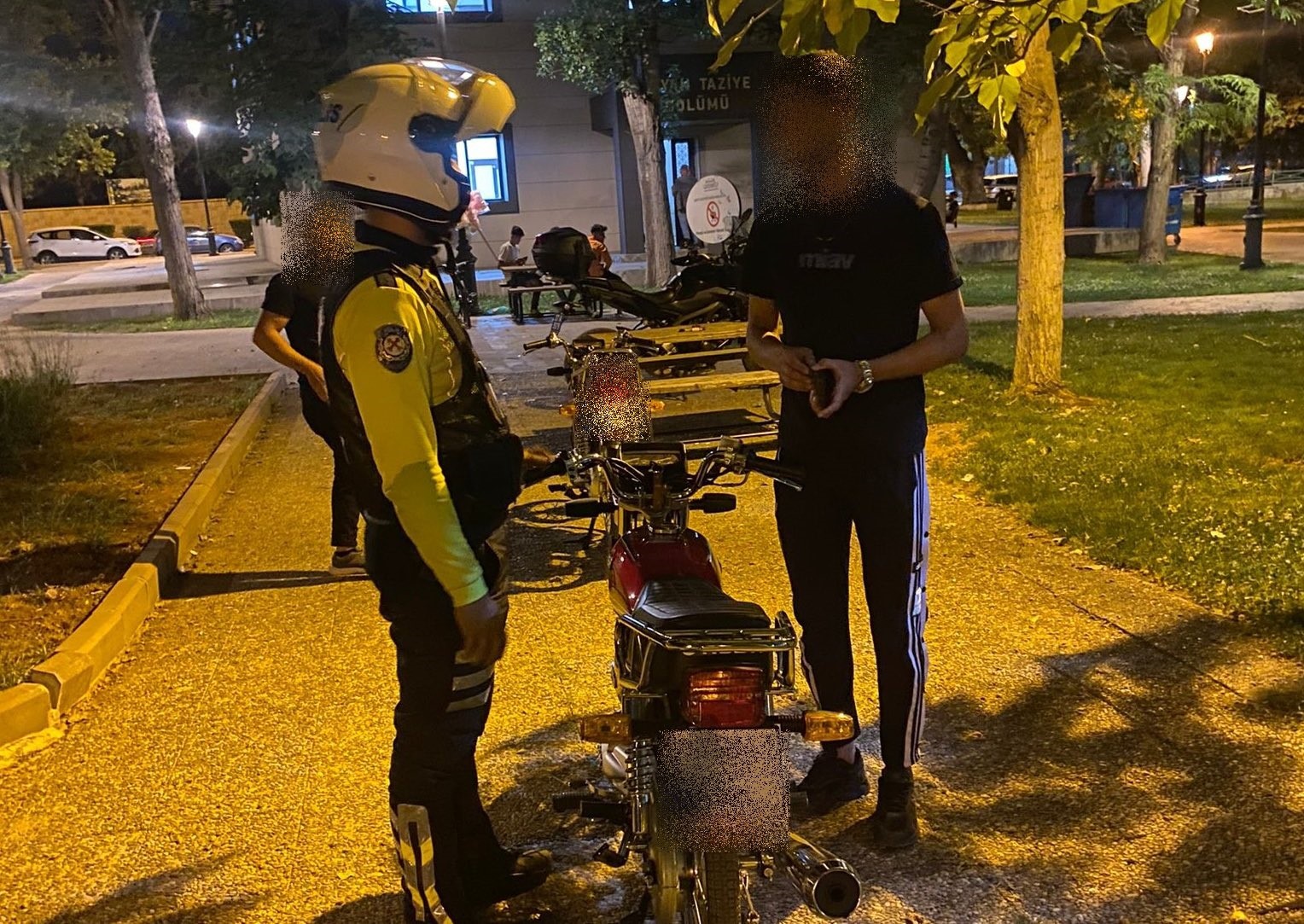 Gaziantep’te parklarda şok huzur-güven uygulaması
