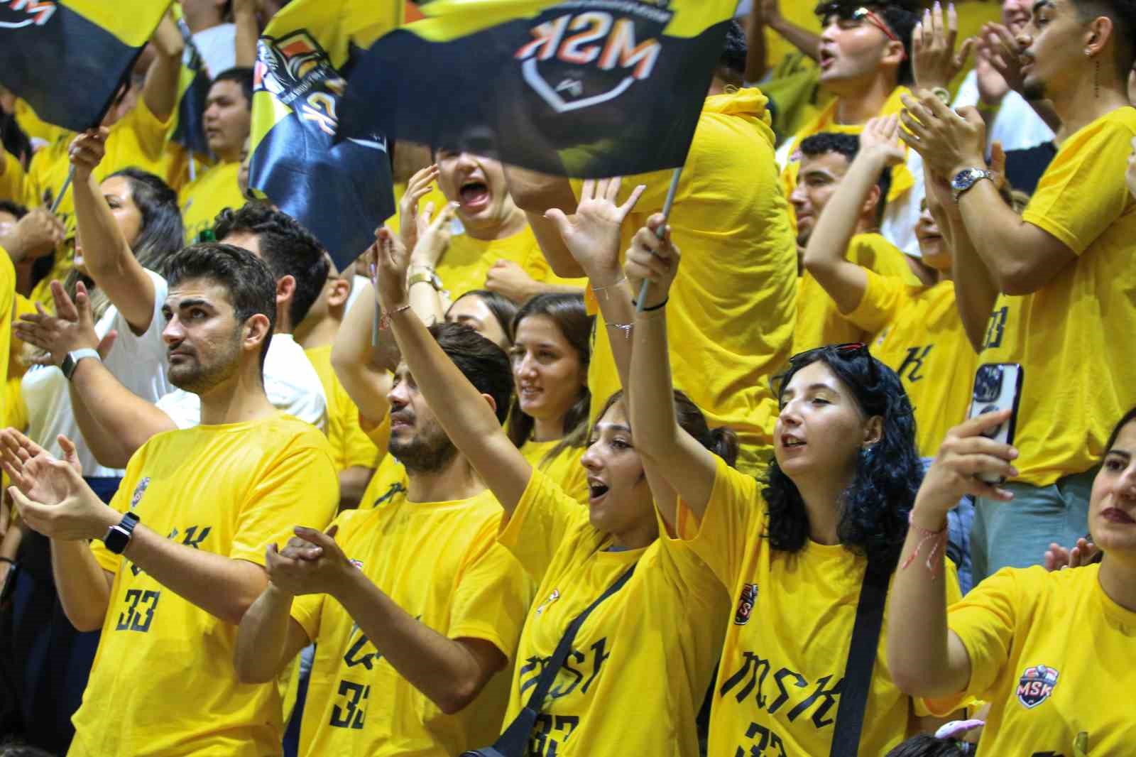 Türkiye Basketbol Ligi: Mersin Büyükşehir Belediyesi: 85 - Sigortam Net: 64
