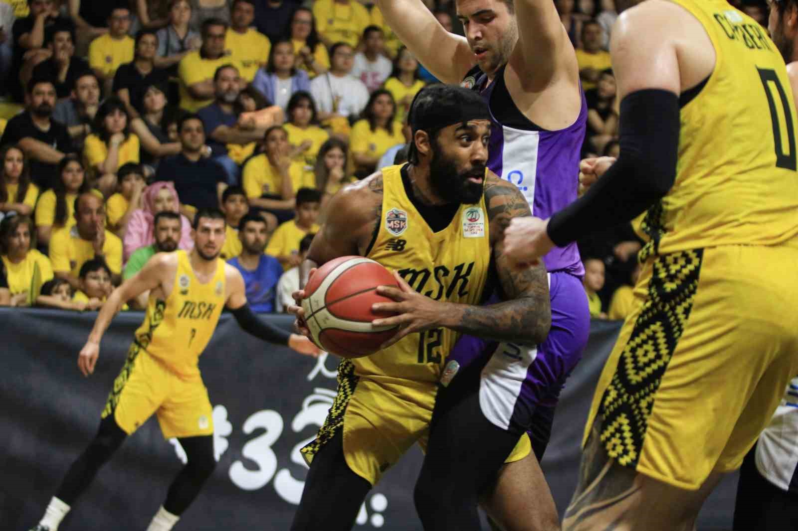 Türkiye Basketbol Ligi: Mersin Büyükşehir Belediyesi: 85 - Sigortam Net: 64
