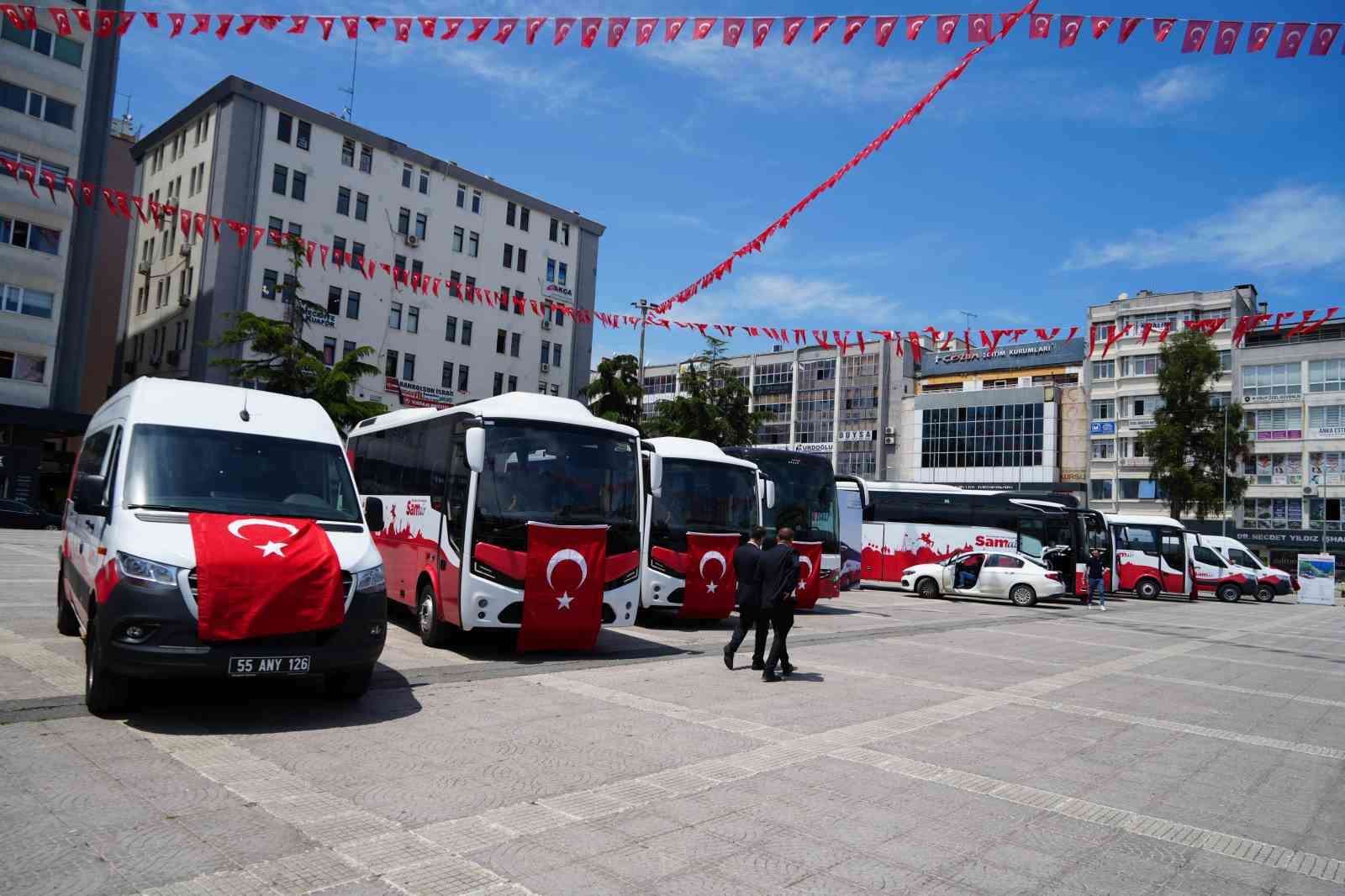 SAMAİR araçları tanıtıldı
