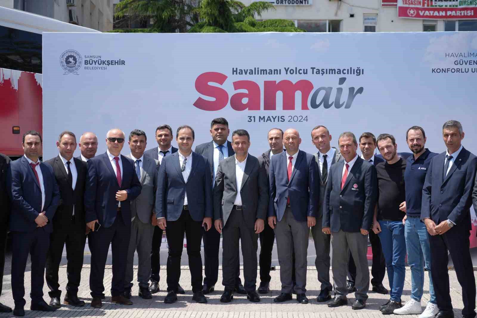 SAMAİR araçları tanıtıldı
