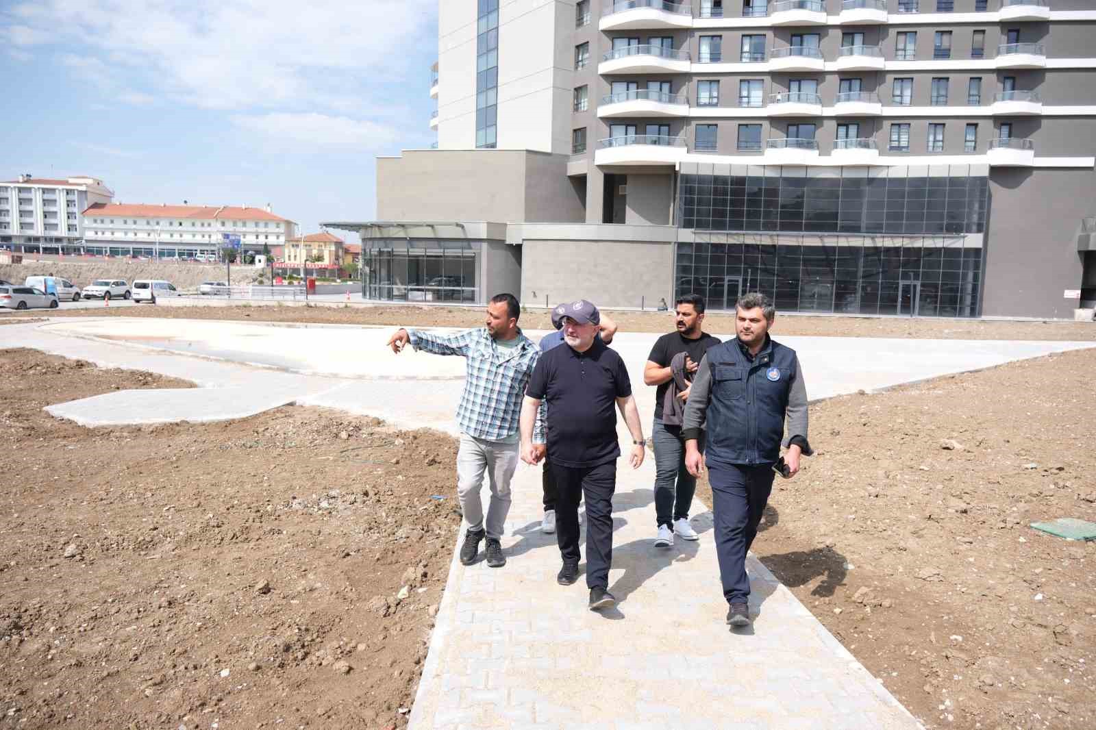 Çorum’da belediye 5 yeni park yapıyor
