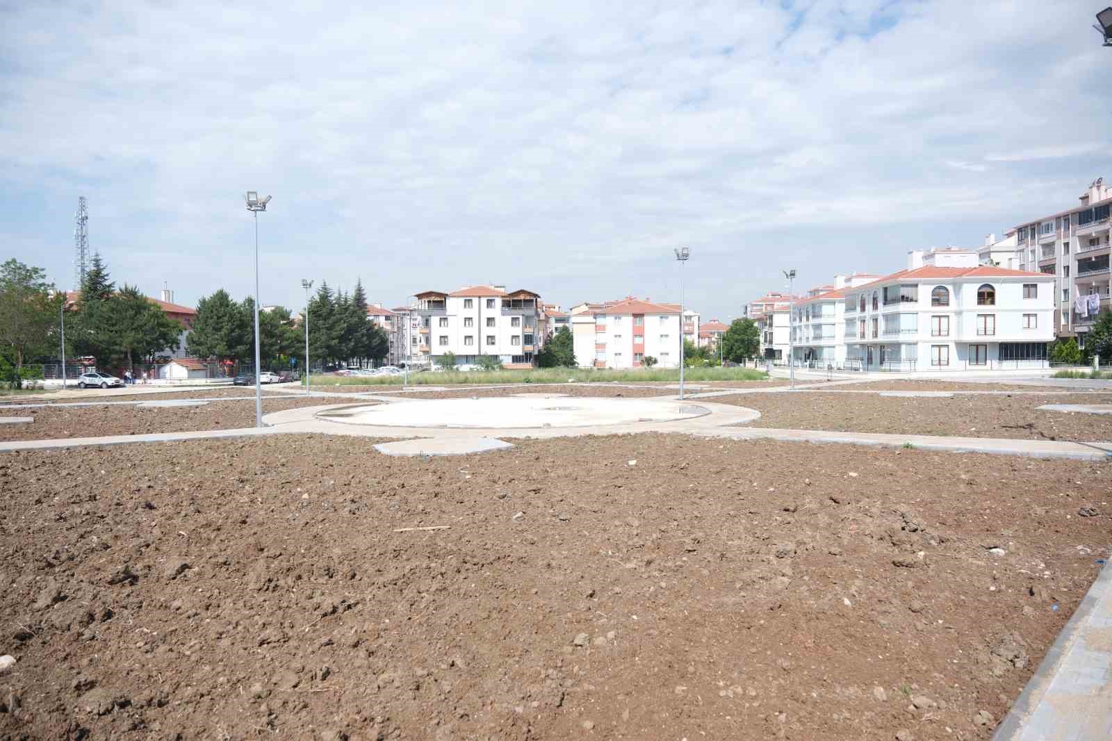 Çorum’da belediye 5 yeni park yapıyor
