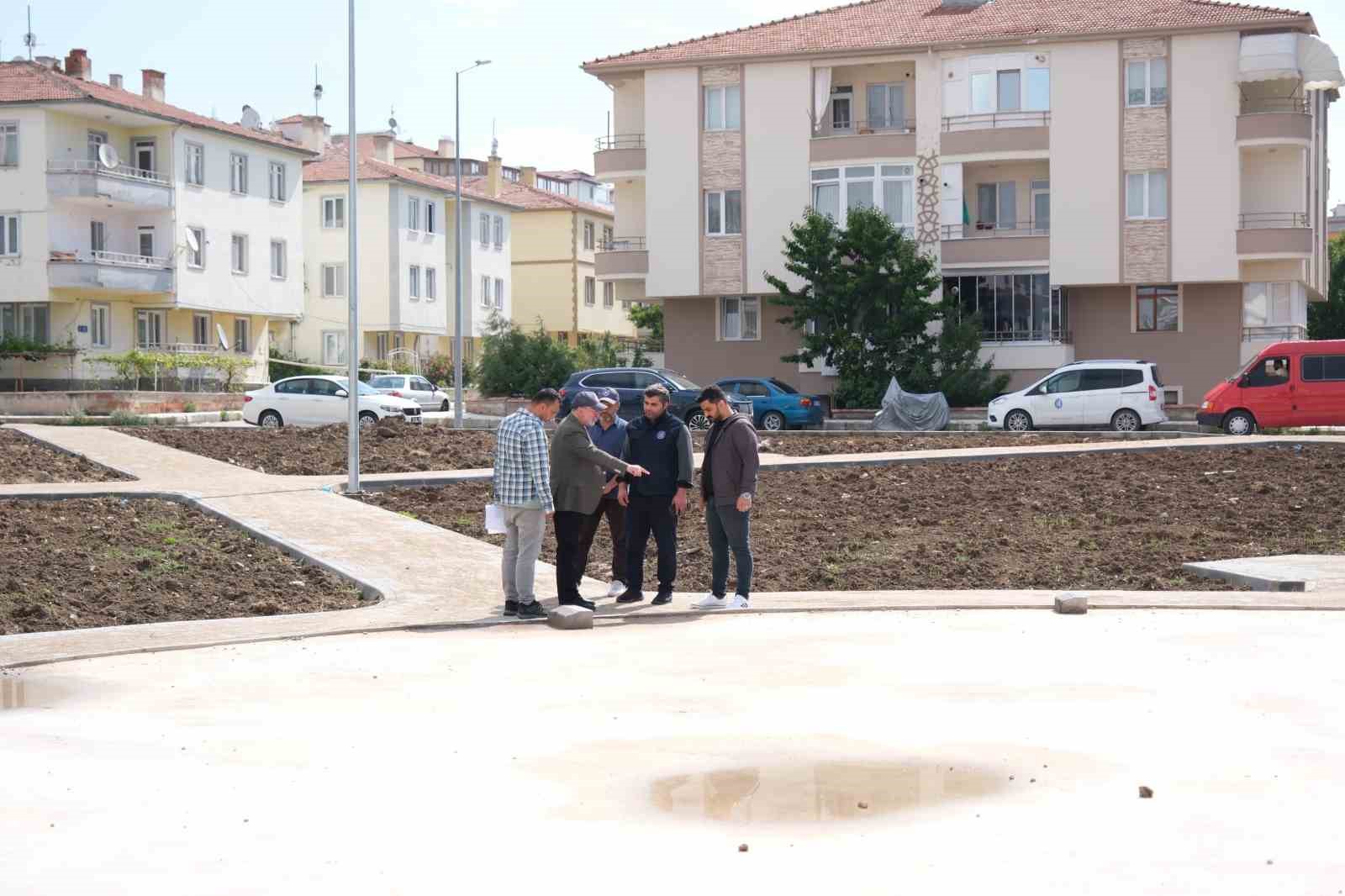 Çorum’da belediye 5 yeni park yapıyor
