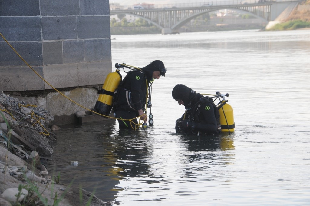 Dicle Nehri’nde bir kişinin kaybolduğu iddiası üzerine arama çalışması başlatıldı
