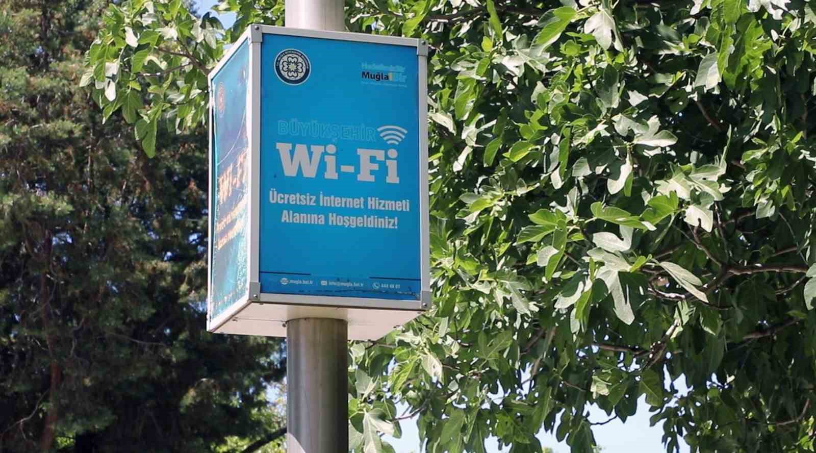 Ücretsiz Wi-Fi hizmetinden 5 ayda 40 bin kişi yararlandı
