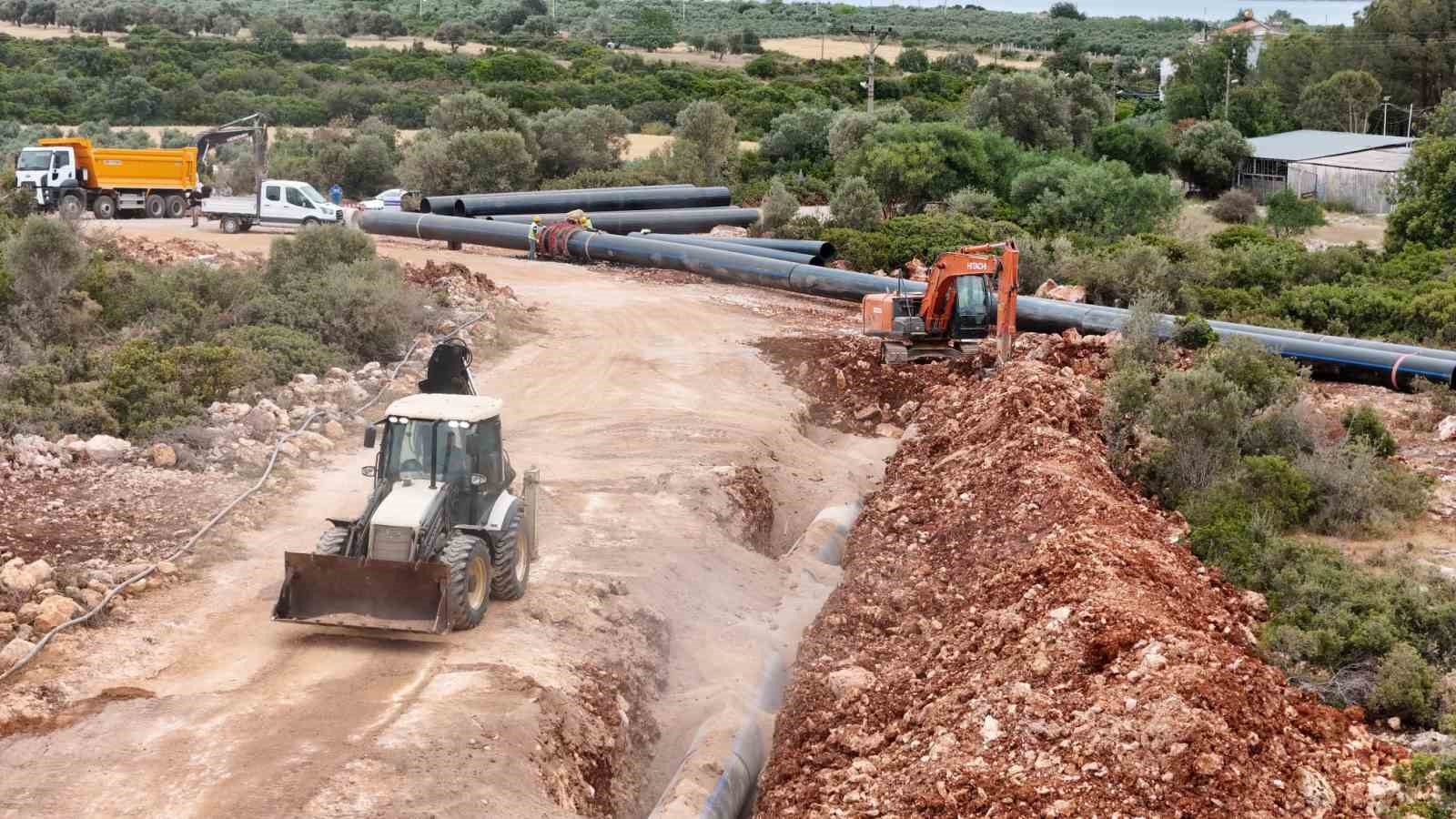 Didim’de altyapı çalışmaları son sürat devam ediyor
