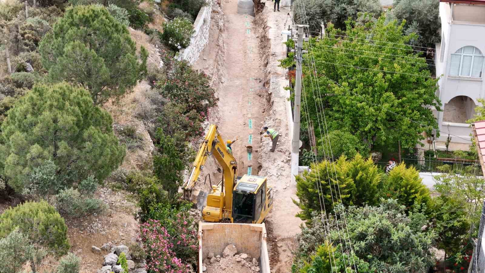 Didim’de altyapı çalışmaları son sürat devam ediyor
