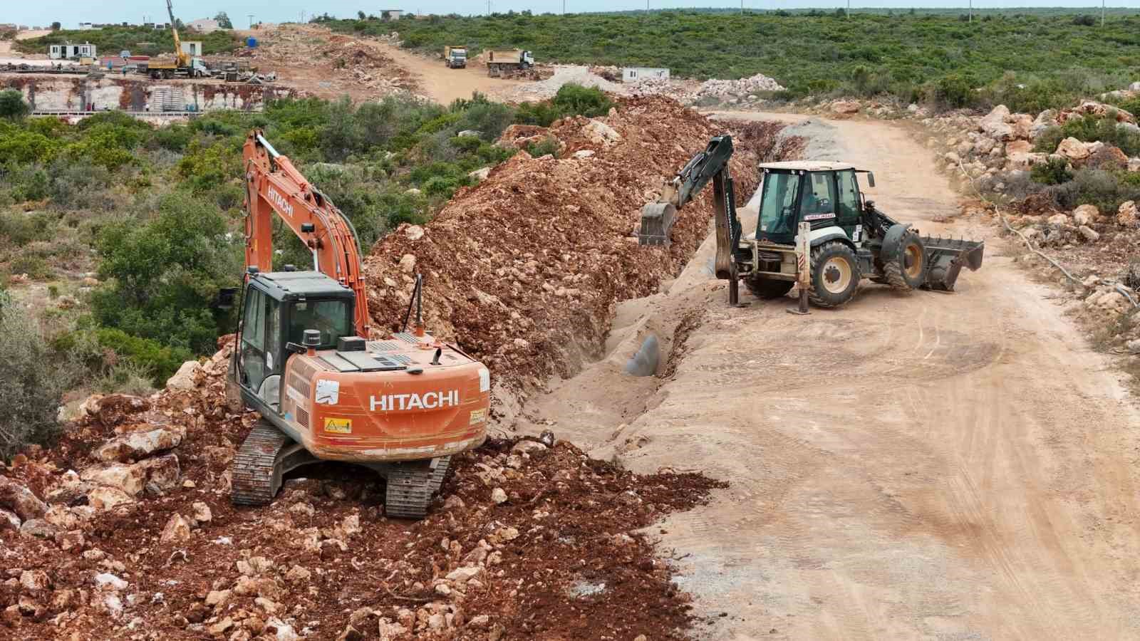 Didim’de altyapı çalışmaları son sürat devam ediyor
