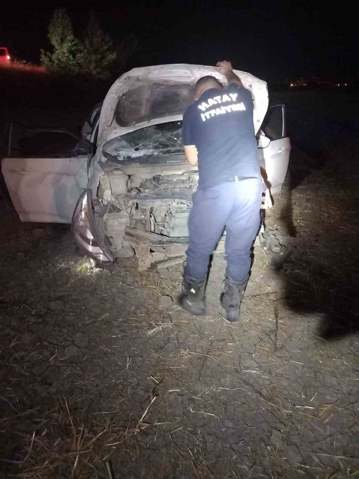 Hatay’da trafik kazası: 3 yaralı
