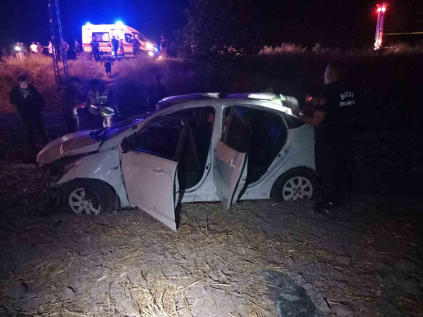 Hatay’da trafik kazası: 3 yaralı
