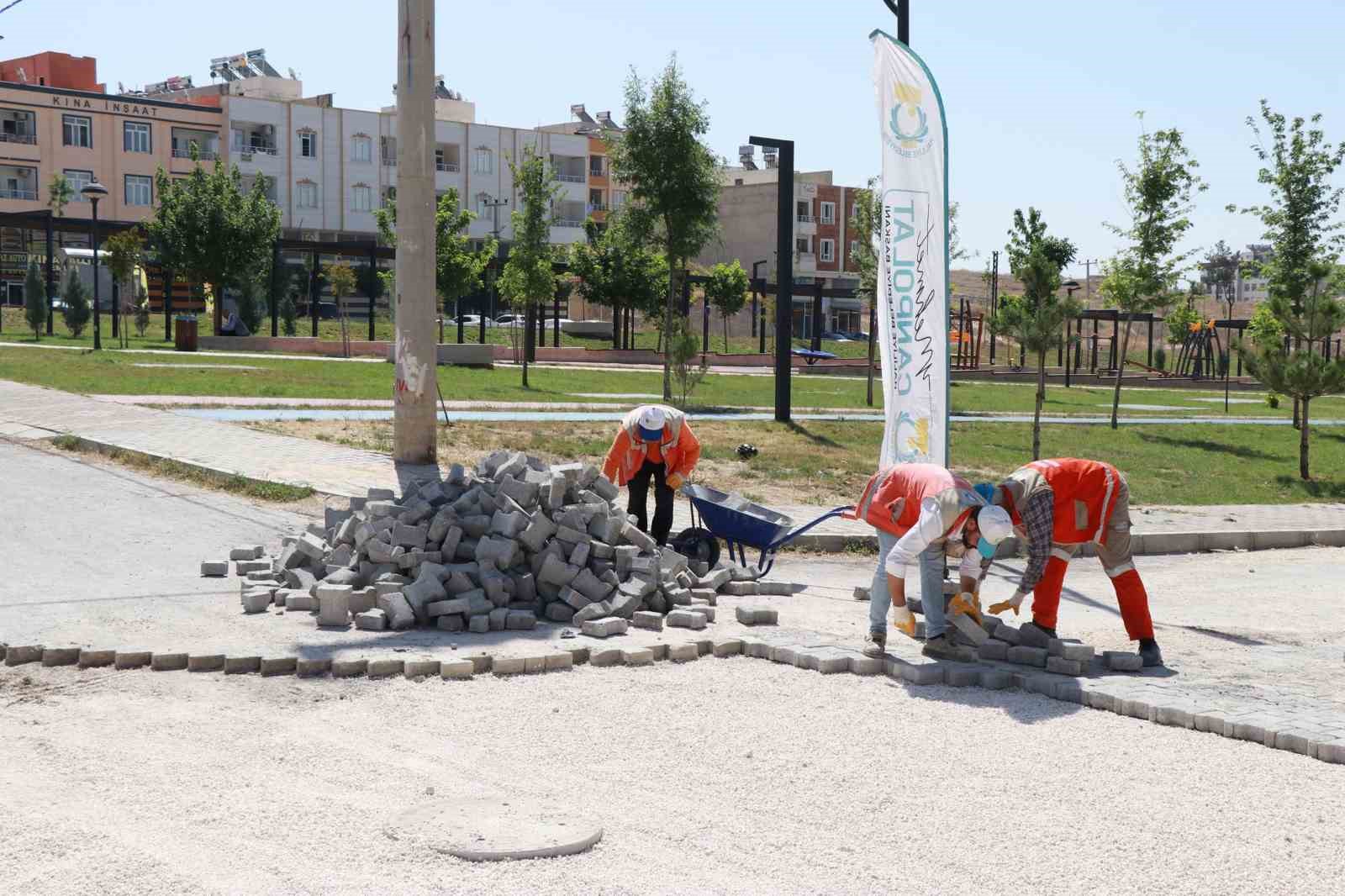 Haliliye’nin 4 mahallesinde üstyapı çalışması
