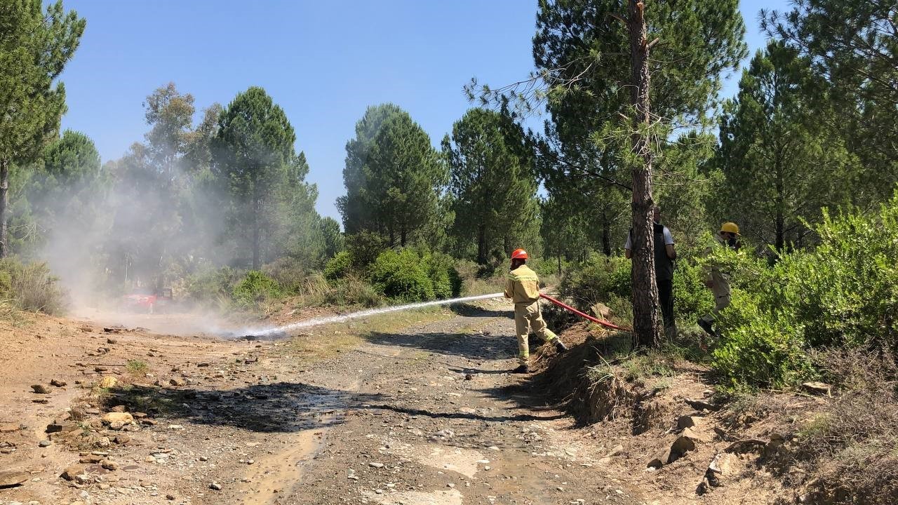 Adana’da havadan ve karadan nefes kesen yangın tatbikatı
