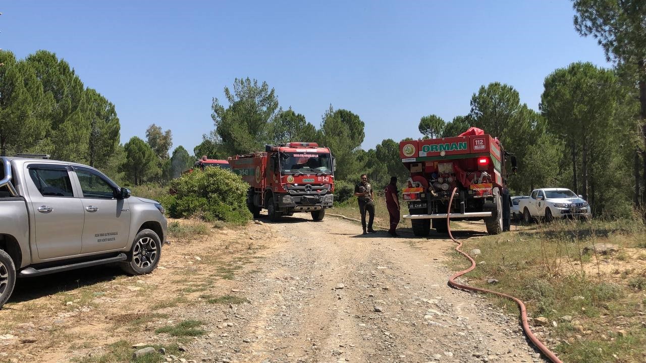 Adana’da havadan ve karadan nefes kesen yangın tatbikatı
