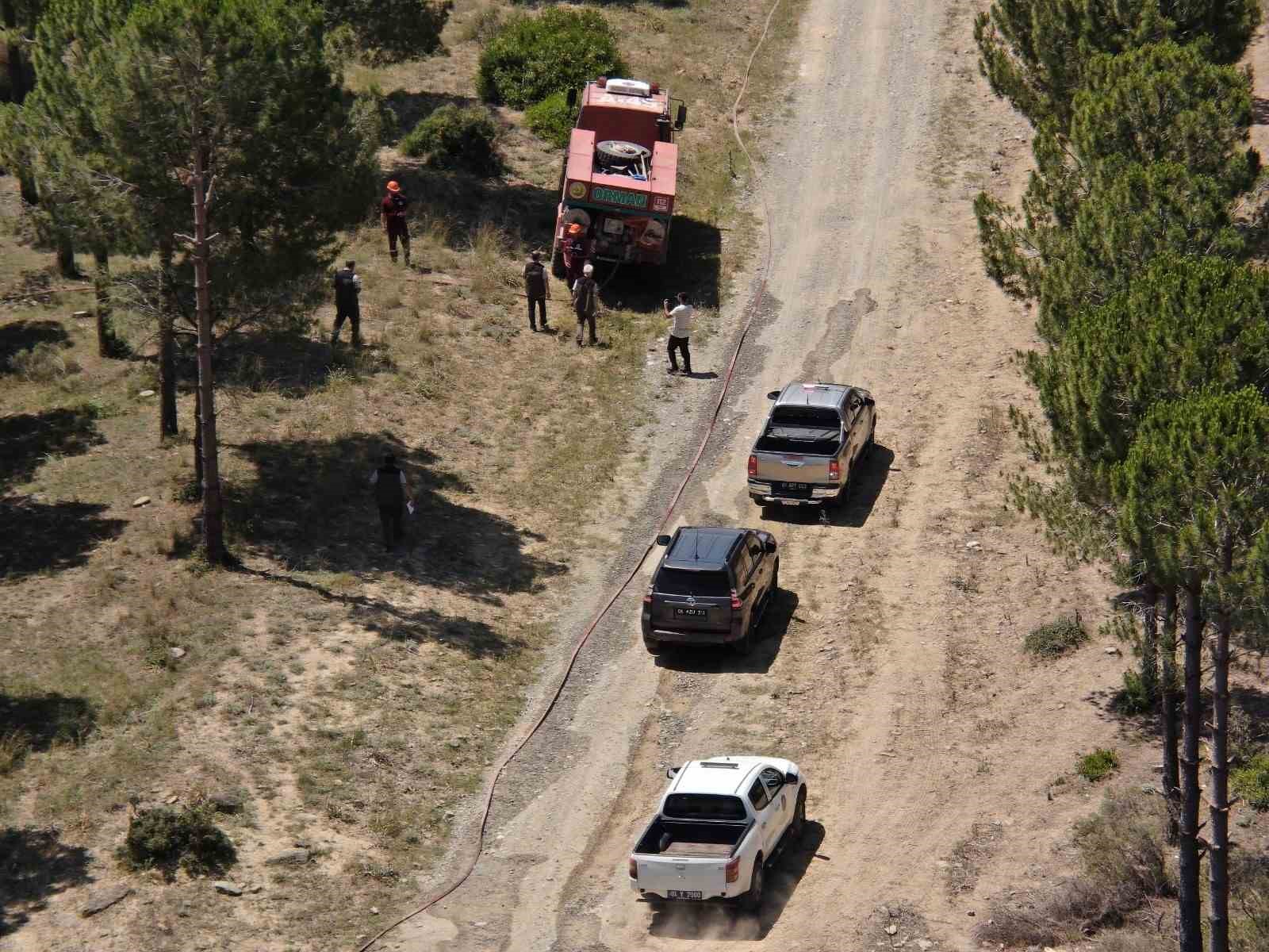 Adana’da havadan ve karadan nefes kesen yangın tatbikatı
