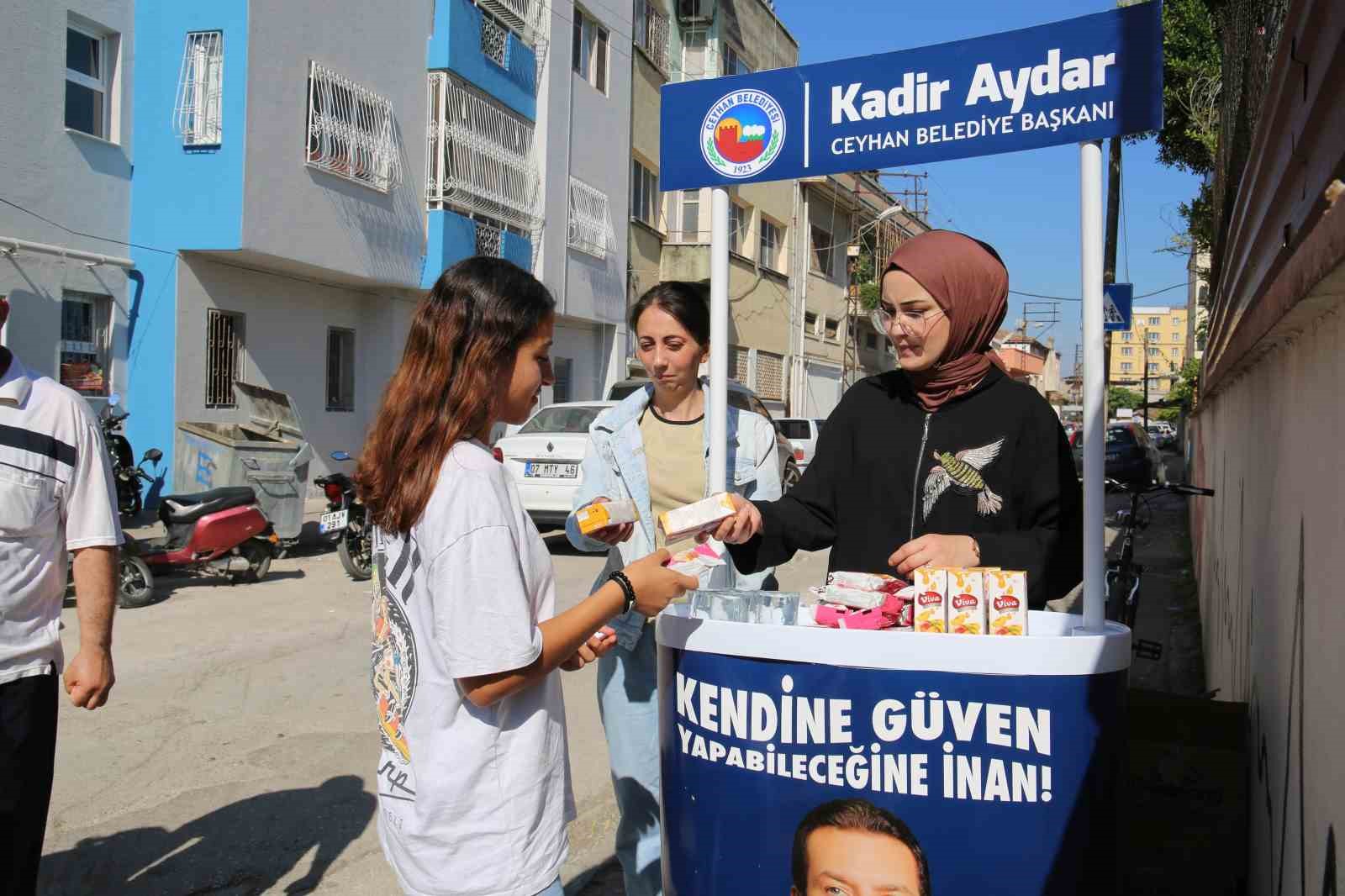 Ceyhan Belediyesi’nden öğrencilere sınav desteği
