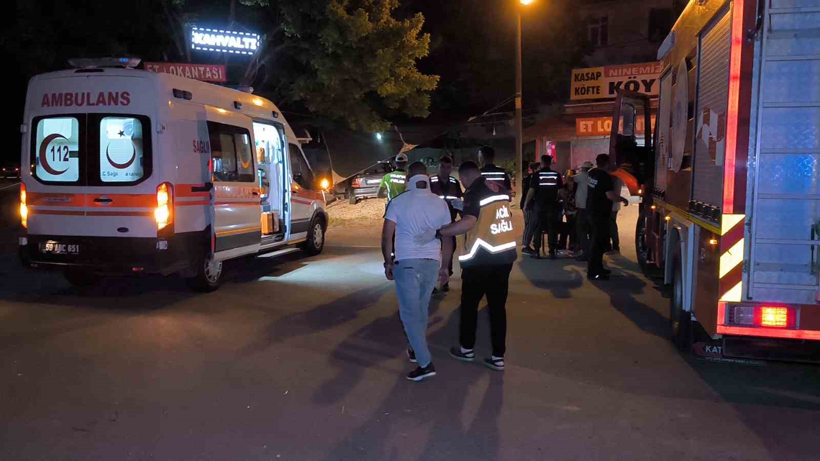 Tekirdağ’da otomobiller çarpıştı: 4 yaralı
