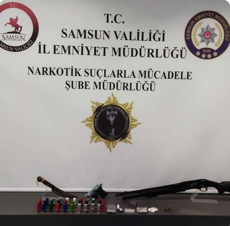 Samsun’da narkotik uygulaması: 25 kişi yakalandı
