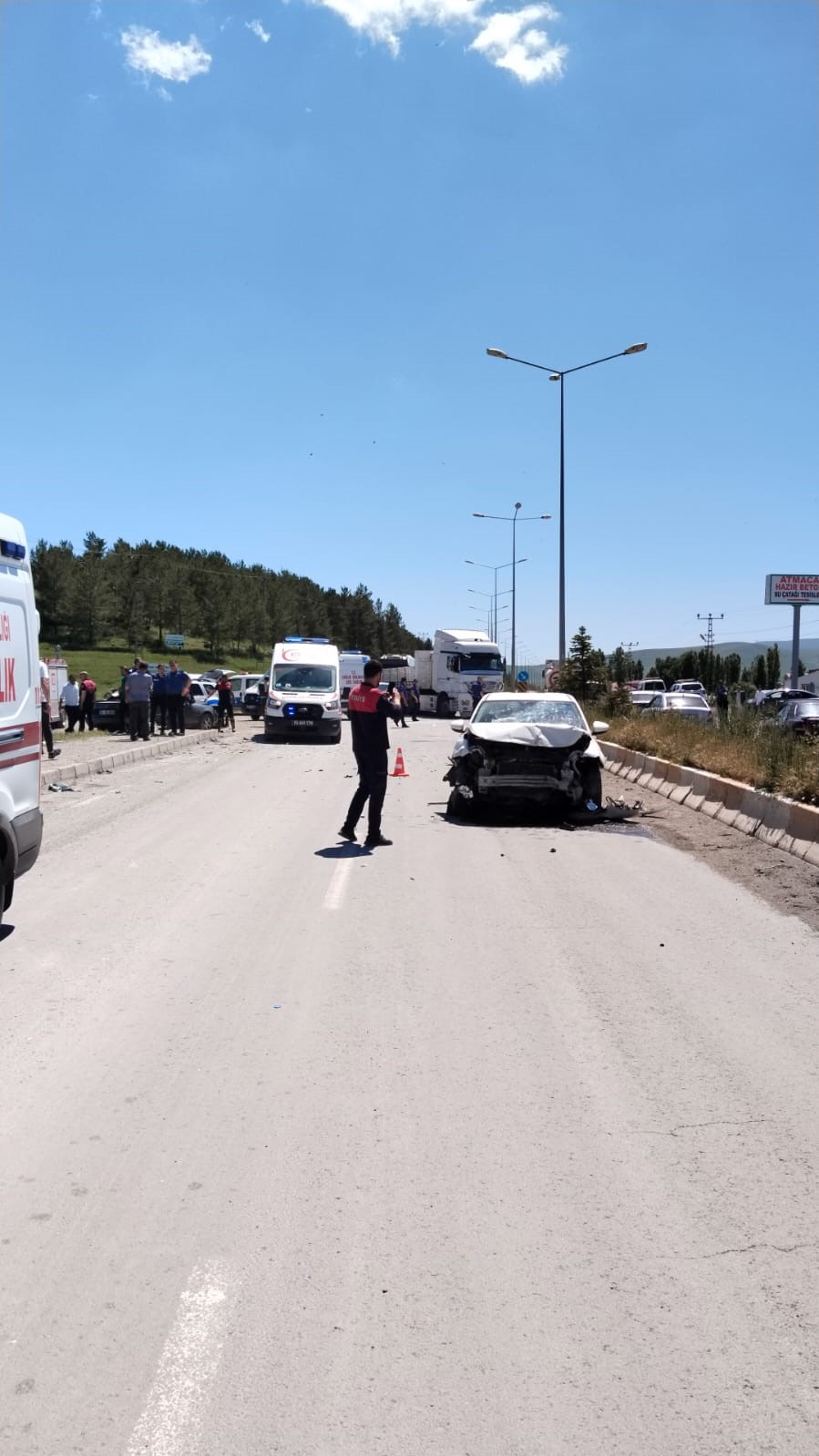 Ağrı’da trafik kazası: 4 yaralı
