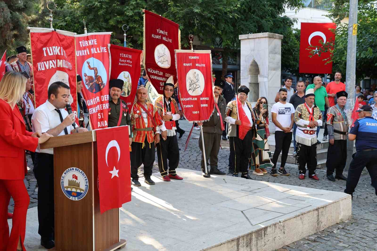 Kozan’da kurtuluş etkinlikleri LGS sınavı nedeniyle akşama alındı
