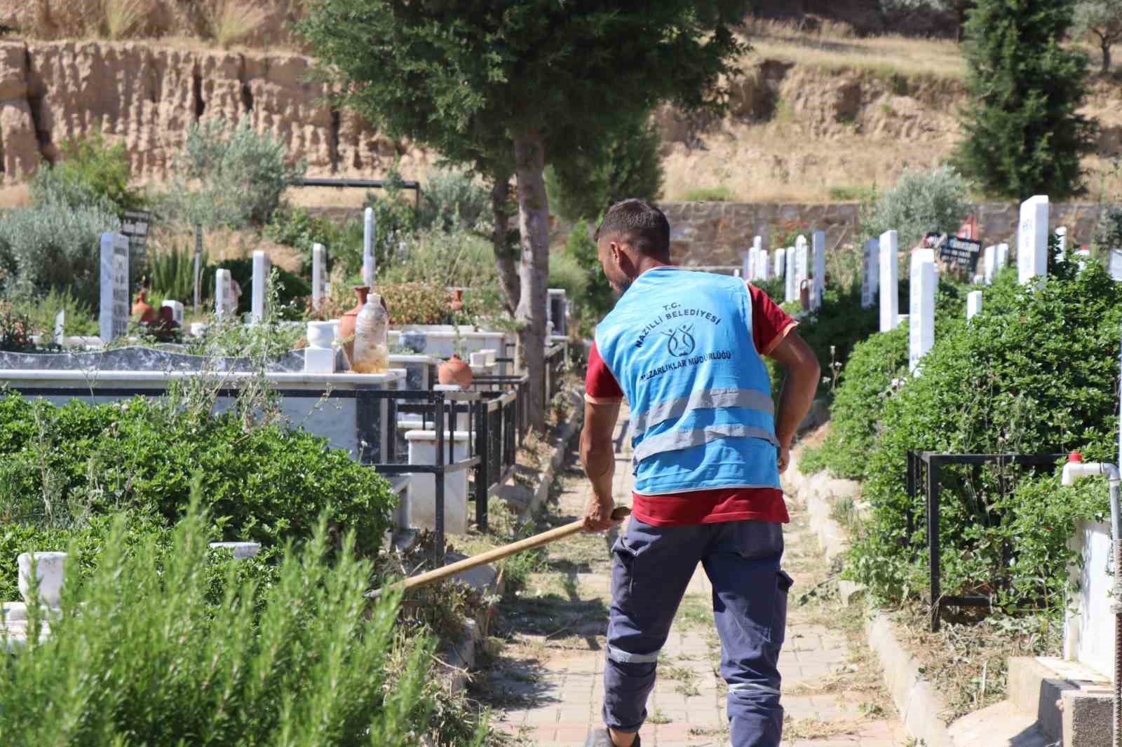 Nazilli’de bayram temizliği başladı
