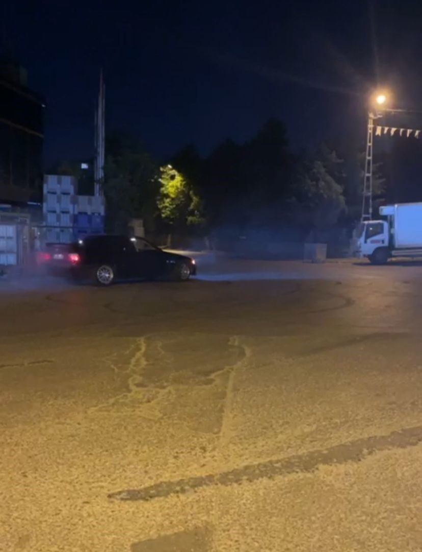 Maltepe’de drift atan sürücüye para cezası
