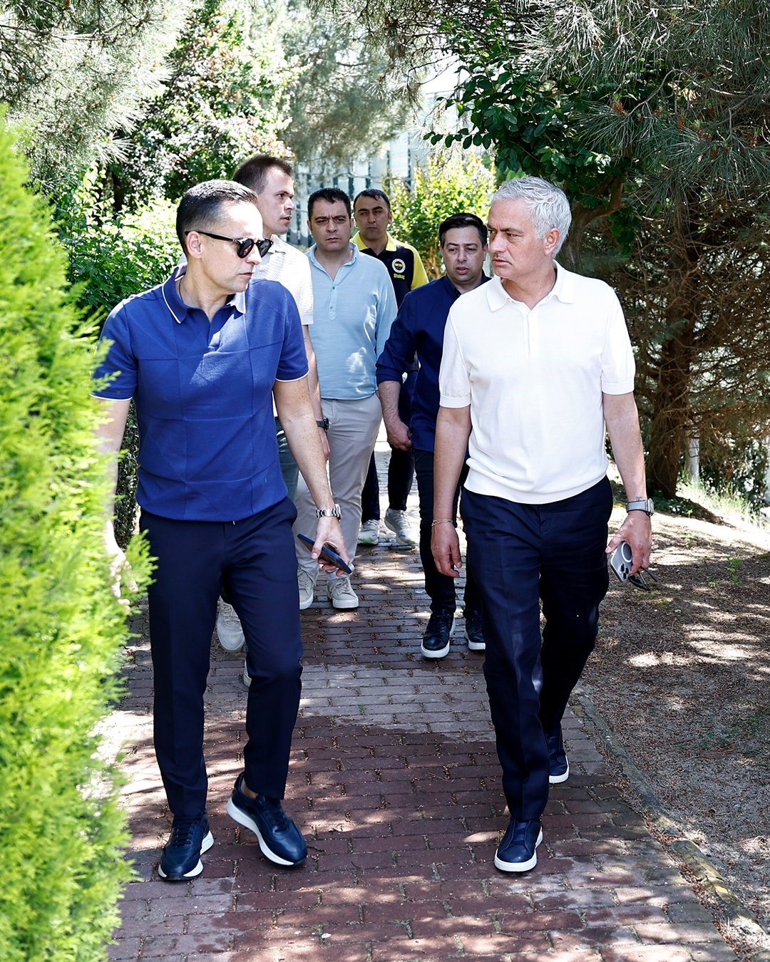 Mourinho, Can Bartu Tesisleri’ni gezdi
