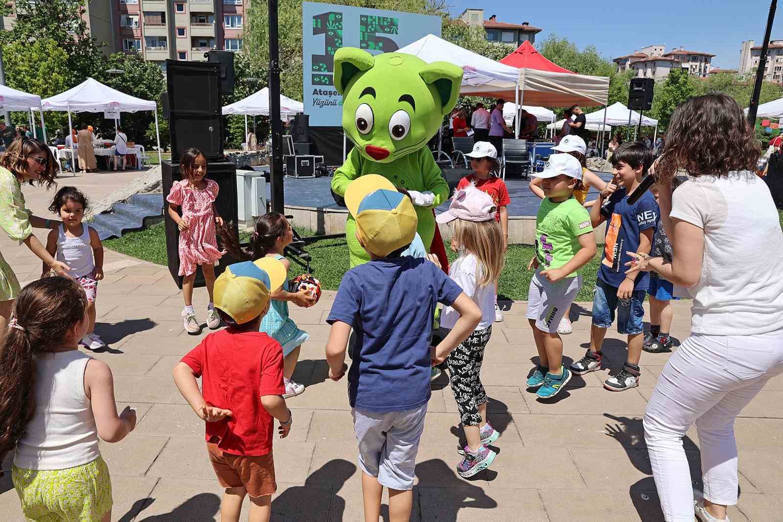 “15. Ataşehir Çevre Festivali” doğaseverleri bir araya getirdi
