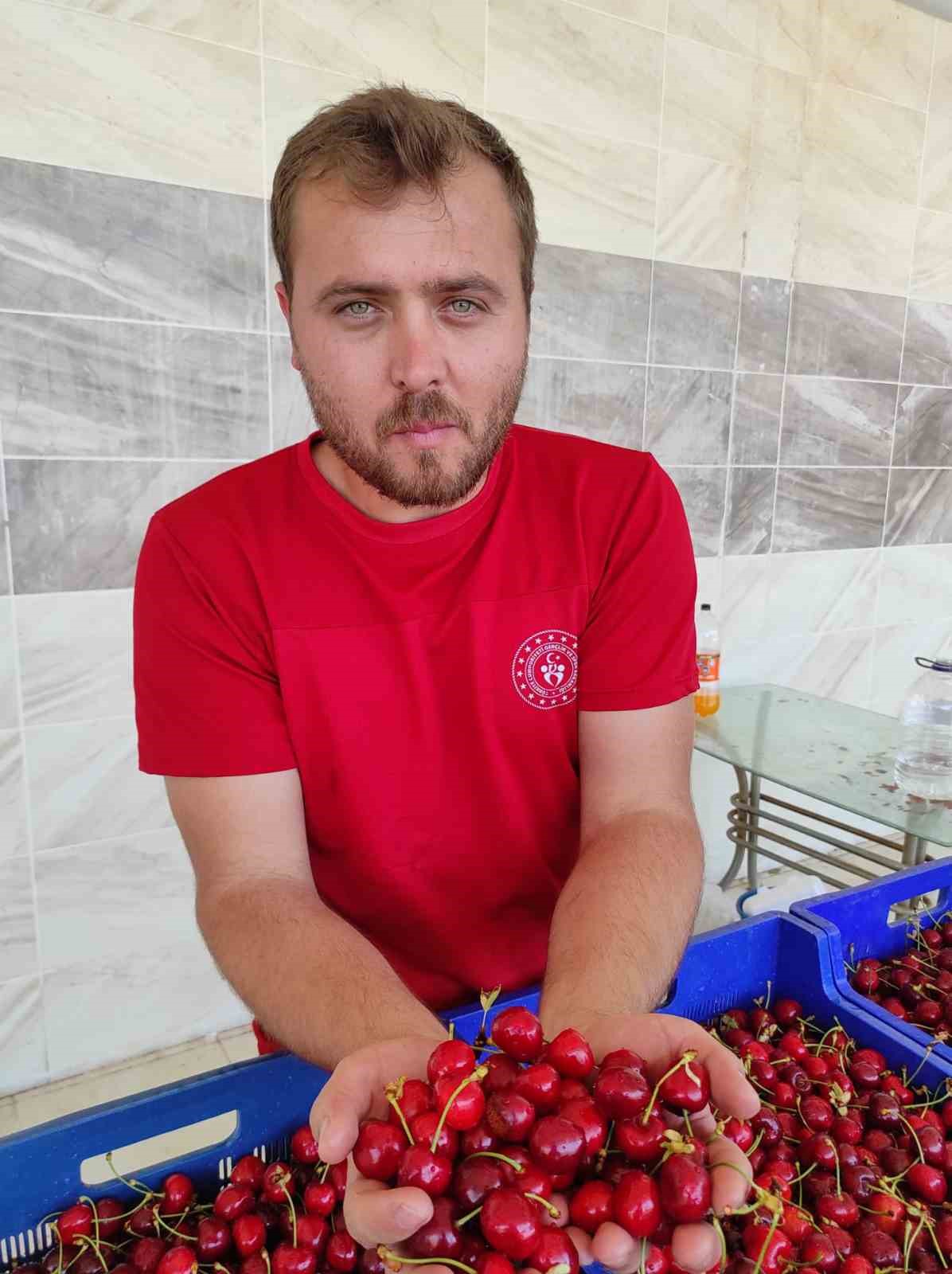 Selendili kiraz üreticileri umduğunu bulamadı
