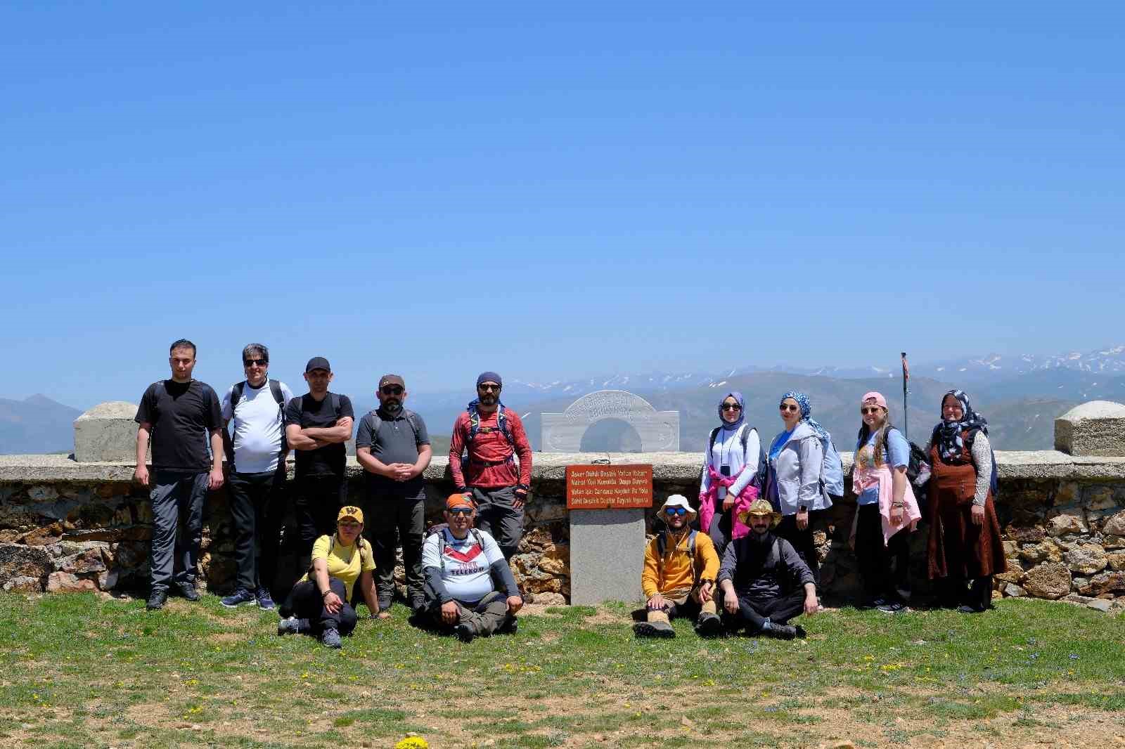 GÜDAK Kostan Dağı’nda tarihi ve doğal zenginlikleri keşfetti
