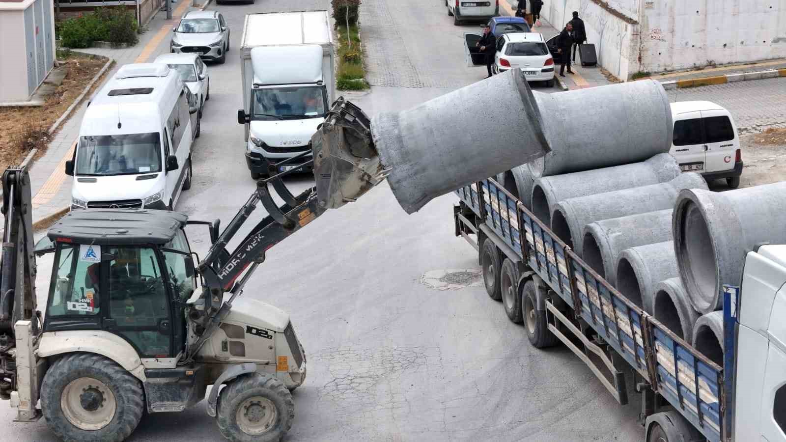 Söke’de altyapı çalışmaları tüm hızıyla sürüyor
