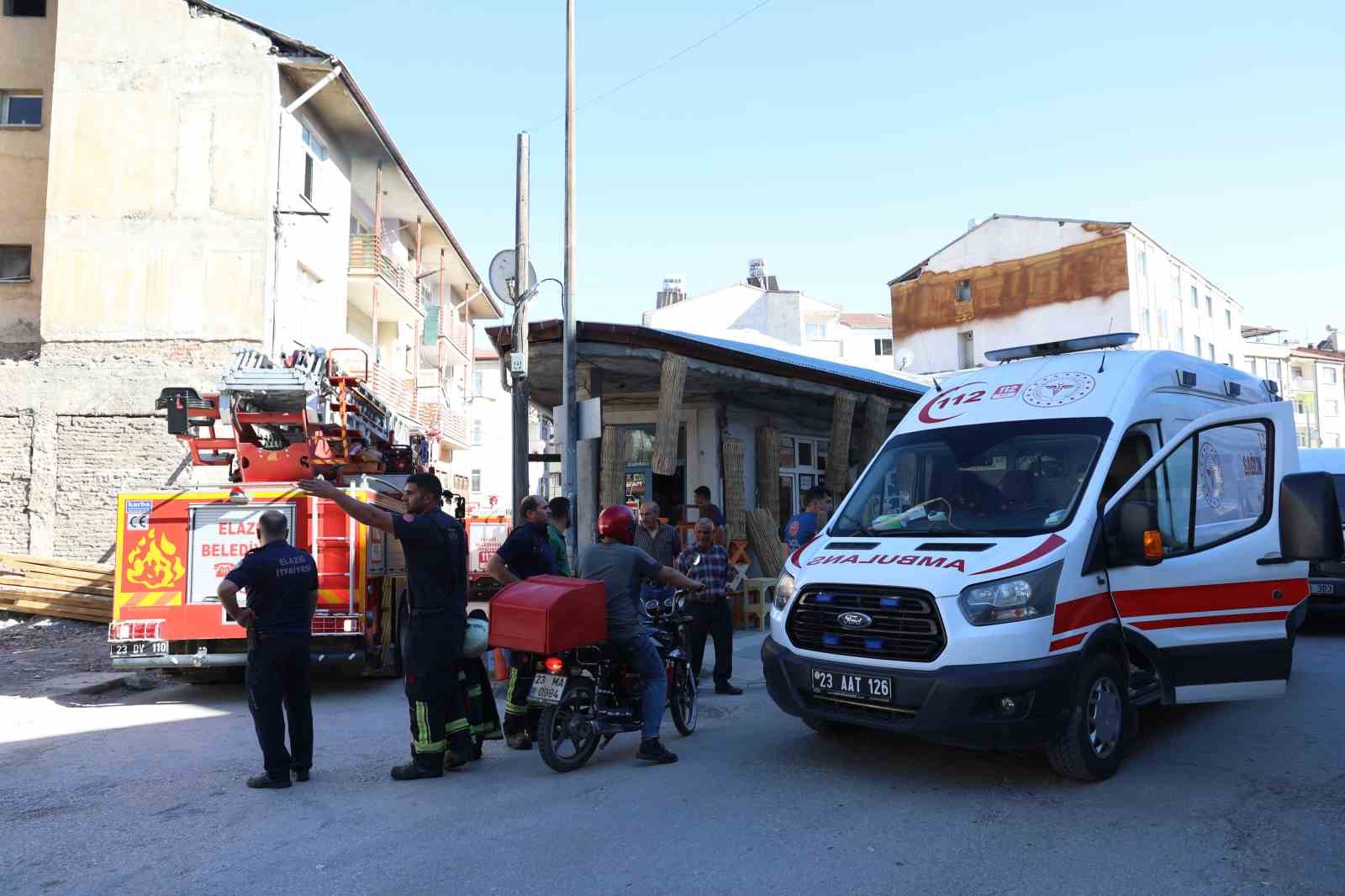 Mutfakta çıkan yangın söndürüldü
