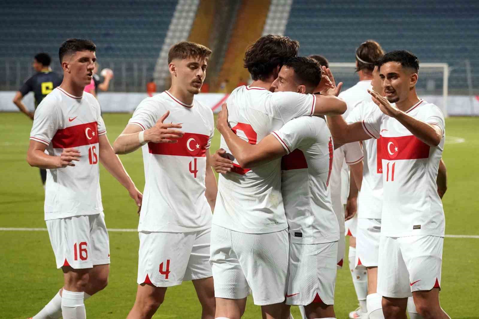 U21 Hazırlık Maçı: Türkiye: 2 - İskoçya: 1
