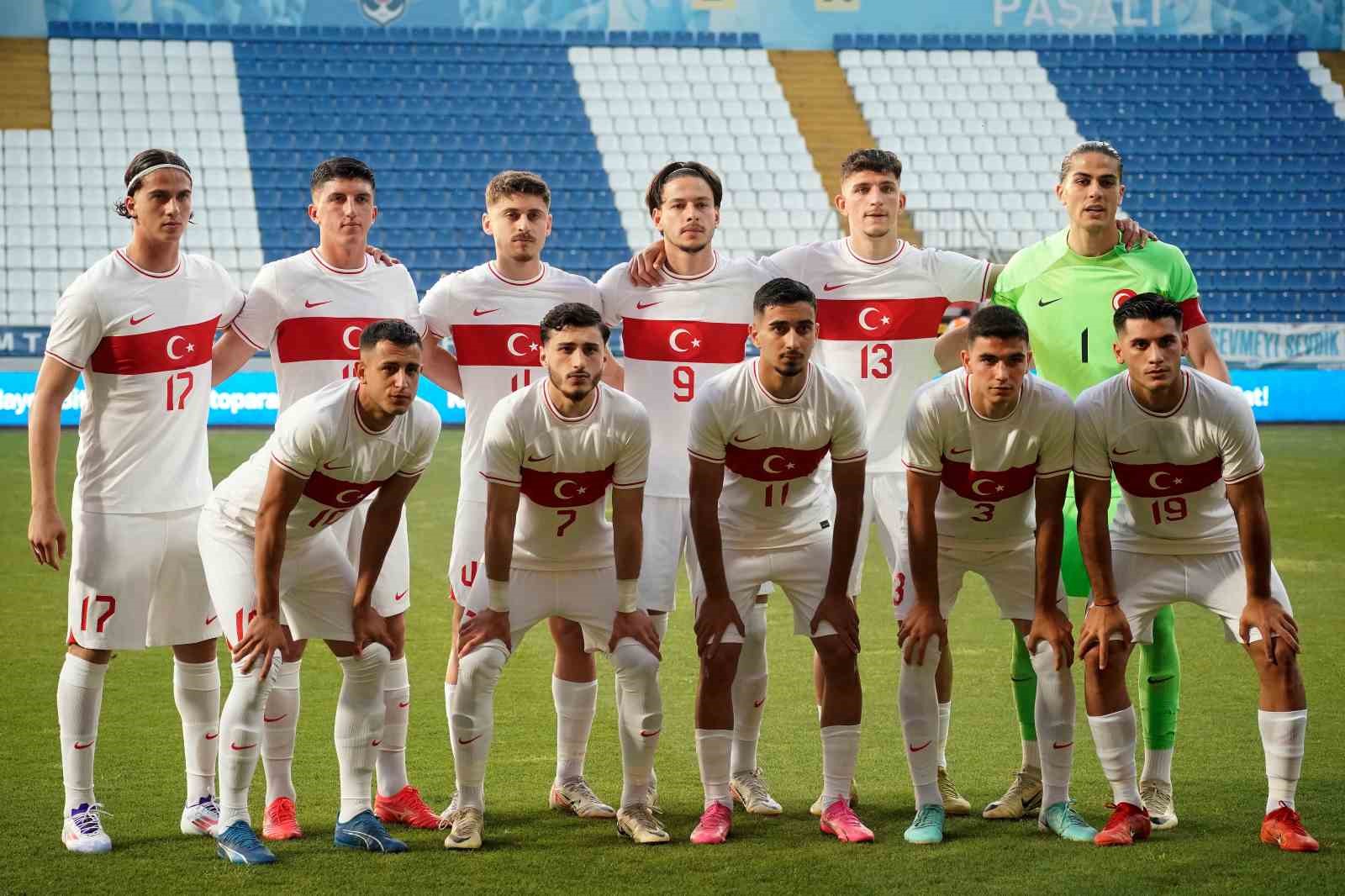 U21 Hazırlık Maçı: Türkiye: 2 - İskoçya: 1
