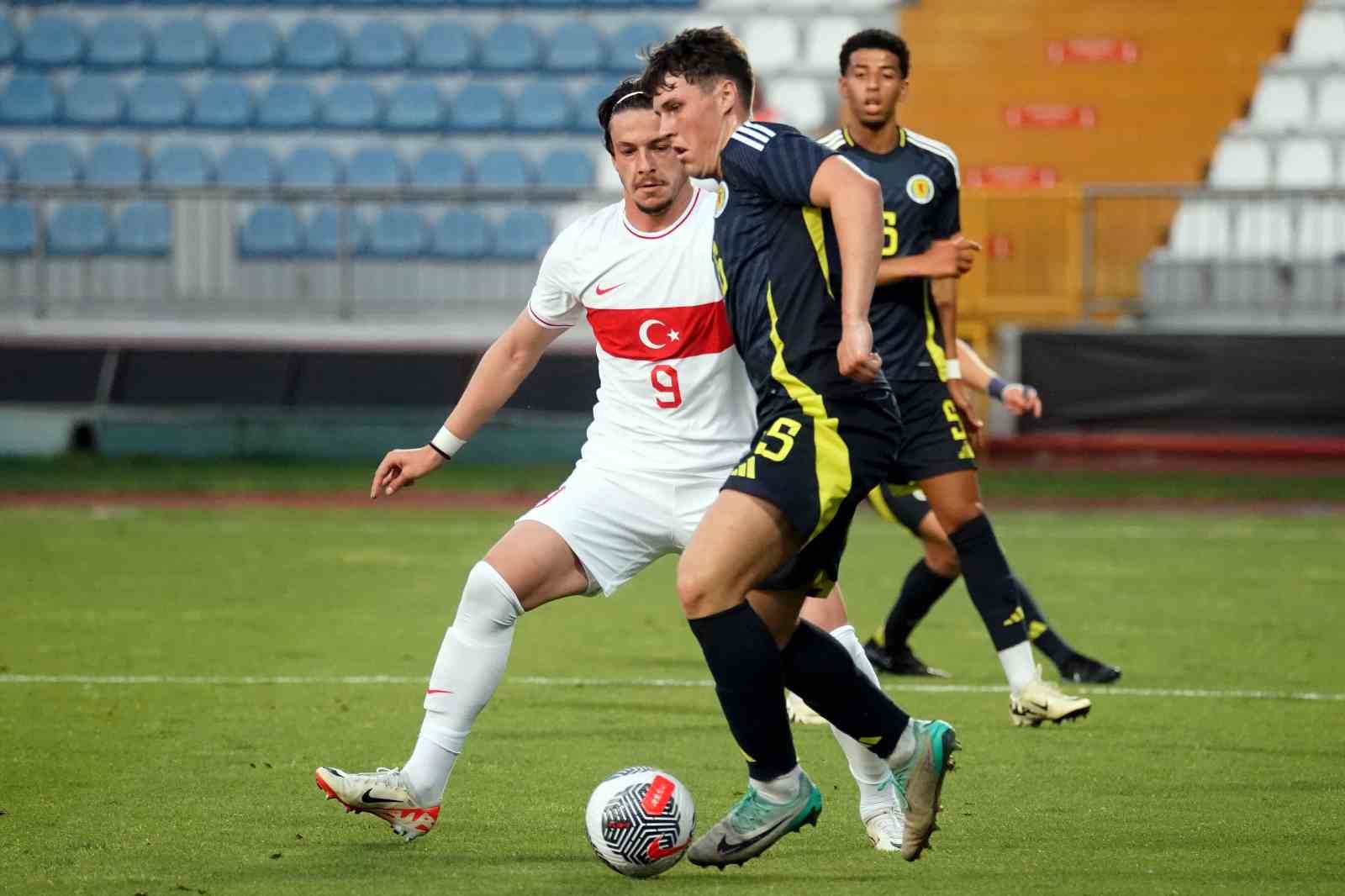 U21 Hazırlık Maçı: Türkiye: 2 - İskoçya: 1
